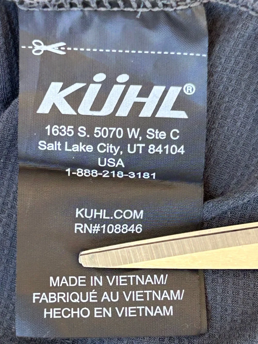 Kuhl Women’s Mova Skort Stretch Fabric Drawstring Heather‎ Gray Size Small
